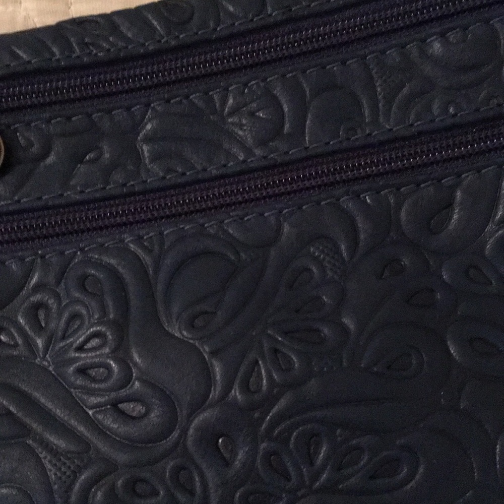 Blue Italian leather belt bag. New💙 - Picture 3 of 6